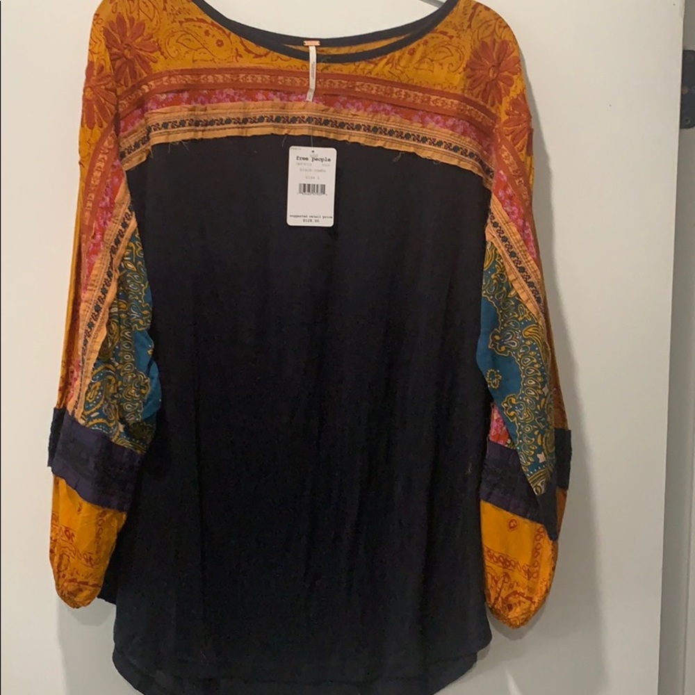 Free People Ladies super soft long sleeve blouse